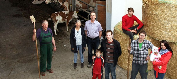 Familie Pfeiffer-Vogl und Onkel